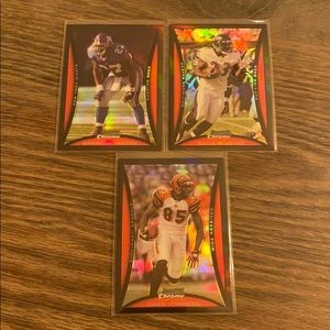 Bowman Chrome Refractor 2008 Card Lot (3)